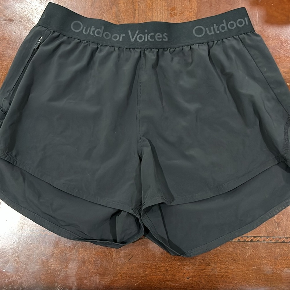 Outdoor Voices Black Athletic Shorts Women’s Small
